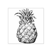 Ananas Rubber Stamp Rubberstempel (Afrduk)