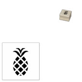 ananas rubberstempel (Gestempeld)