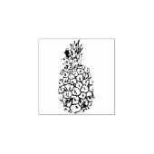 ananas rubberstempel (Afrduk)
