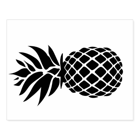 ananas rubberstempel (Afrduk)