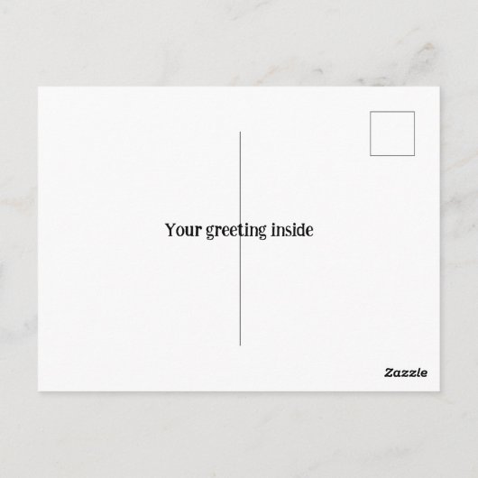 Ananas rum punch op het strand, Bahama's Briefkaart (Achterkant)