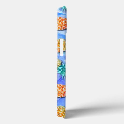 Ananas. Schilderen. Feest. Case-Mate iPhone Case (Achterkant / Rechts)