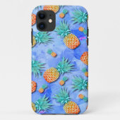 Ananas. Schilderen. Feest. Case-Mate iPhone Case (Achterkant)
