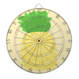 ananas schilderij kunst dartbord