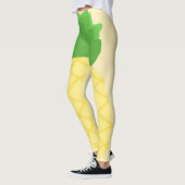 ananas schilderij kunst leggings (Links)