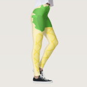 ananas schilderij kunst leggings (Rechts)