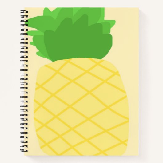 ananas schilderij kunst notitieboek (Voorkant)