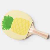 ananas schilderij kunst tafeltennisbatje (Zijkant)
