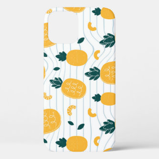 Ananas schoonheid: Hand getrokken patroon Case-Mate iPhone Case