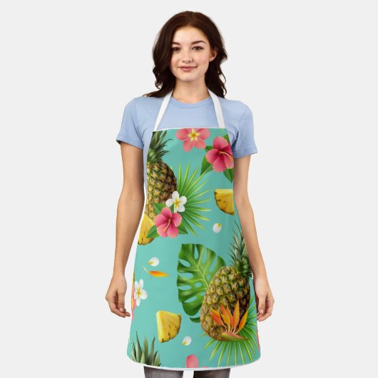 ananas schort (Gedragen)