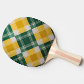 Ananas Schotsgeruit Tafeltennisbatje (Zijkant)