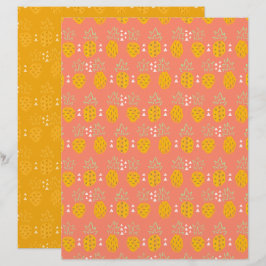 Ananas scrapbookpapier