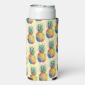 Ananas Seltzer Blikjeskoeler (Seltzer Achterkant)