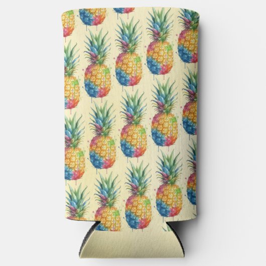 Ananas Seltzer Blikjeskoeler (Voorkant)