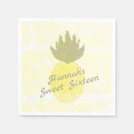 ananas servet (Voorkant)