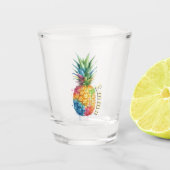 Ananas Shot Glas (Voorkant)