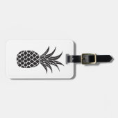 Ananas Silhouette Bagagelabel (Voorkant horizontaal)