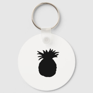 Ananas Silhouette Sleutelhanger