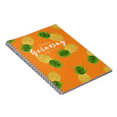 Ananas Sinaasappel Notitieboek (Rechterzijde)