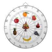 Ananas, Sinaasappel, peren, appel, druivensgroente Dartbord (Voorkant)