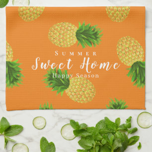 Ananas Sinaasappel Theedoek