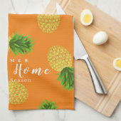 Ananas Sinaasappel Theedoek (Quarter Fold)