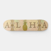 Ananas Skateboard (Horizontaal)