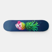 Ananas Skull Board Skateboard (Horizontaal)