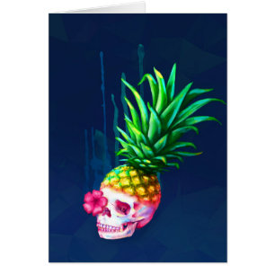 Ananas Skull-kaart