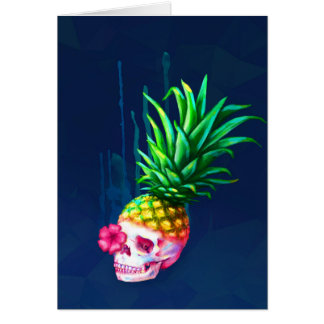 Ananas Skull-kaart