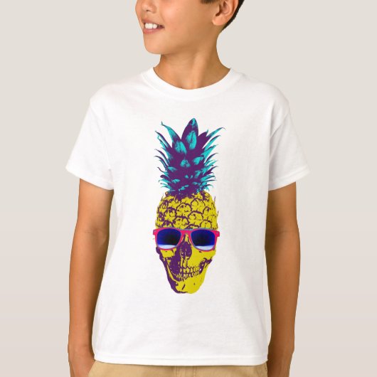 Ananas Skull T-shirt (Voorkant)