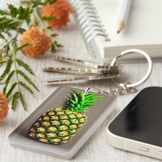 ananas sleutelhanger (Voorkant Rechts)