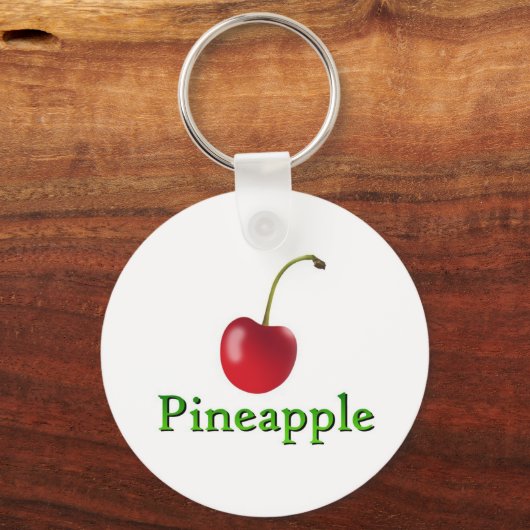 ananas sleutelhanger (Voorkant)