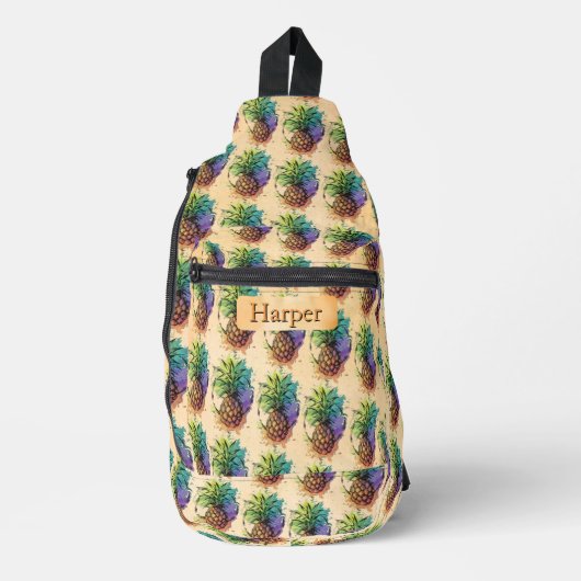 Ananas Sling Bag (Voorkant)