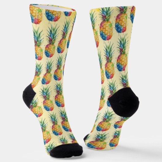 Ananas Sokken (Gebogen)