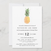 Ananas Southern Bridal Shower Kaart (Voorkant)