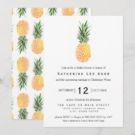 Ananas Southern Bridal Shower Kaart