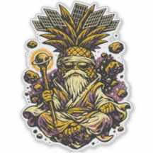 Ananas Space Sensei — Vintage Kosmische Meester 
