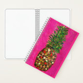 Ananas spiraal Notitieboek (hard Hoesje) (Binnen)