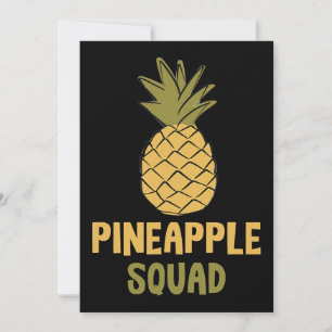 Ananas Squad Vitaminen Gezond Voedsel Kaart