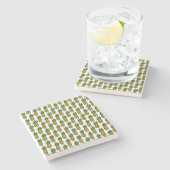 ananas stenen onderzetter (Zijkant)