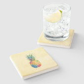 Ananas Stenen Onderzetter (Zijkant)