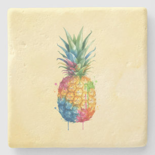 Ananas Stenen Onderzetter