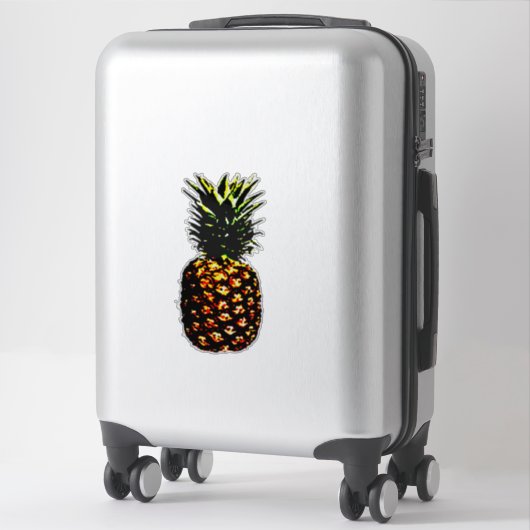 ananas sticker (Koffer)