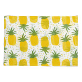 Ananas Stippen: Zomer Fruit Design Kussensloop (Achterkant)