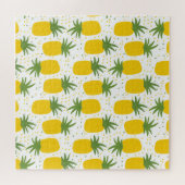 Ananas Stippen: Zomer Fruit Design Legpuzzel (Horizontaal)