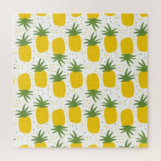 Ananas Stippen: Zomer Fruit Design Legpuzzel (Verticaal)