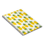Ananas Stippen: Zomer Fruit Design Notitieboek (Rechterzijde)