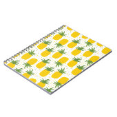 Ananas Stippen: Zomer Fruit Design Notitieboek (Linkerzijde)