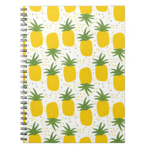 Ananas Stippen: Zomer Fruit Design Notitieboek